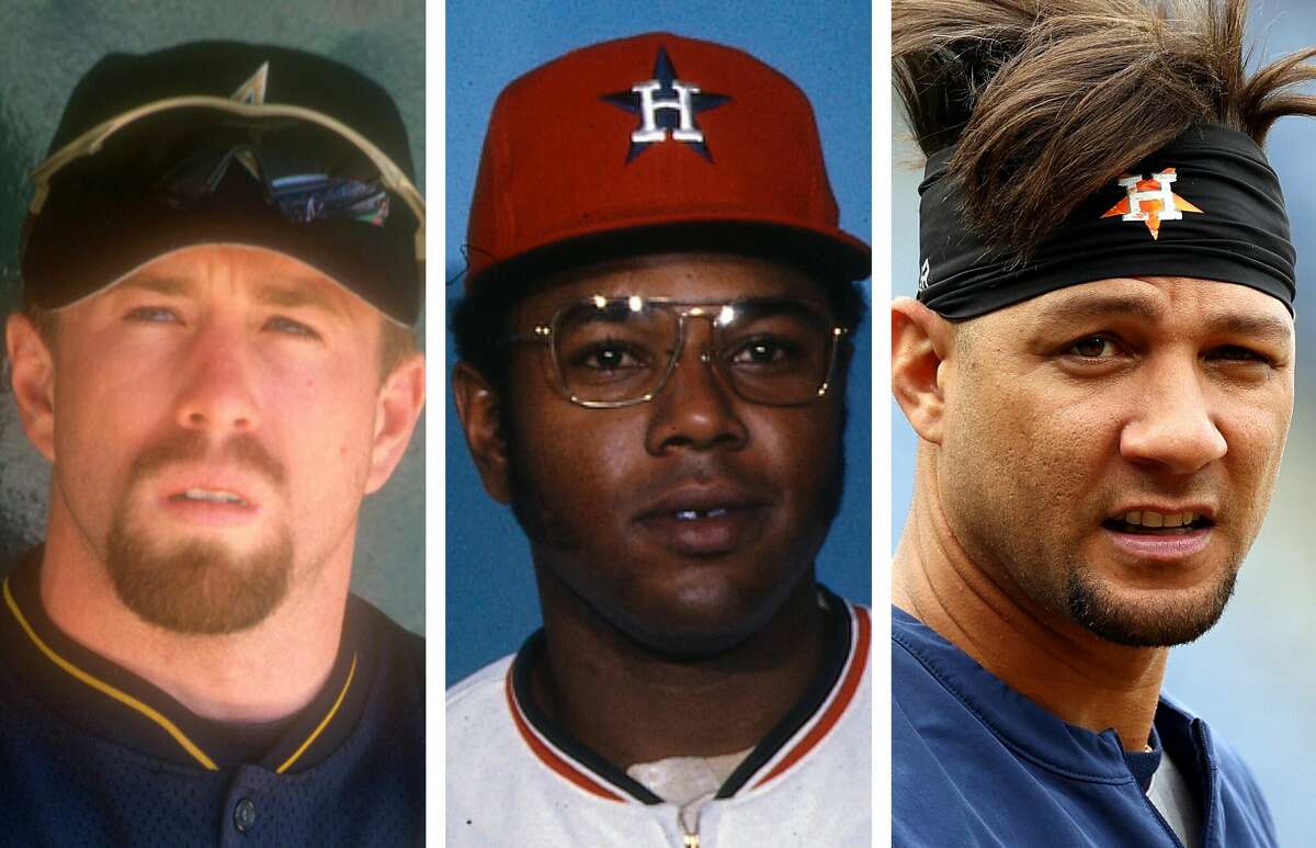Jeff Bagwell (left), Bob Watson (center) and Yuli Gurriel (right) are three of the best first basemen in Houston Astros franchise history.
