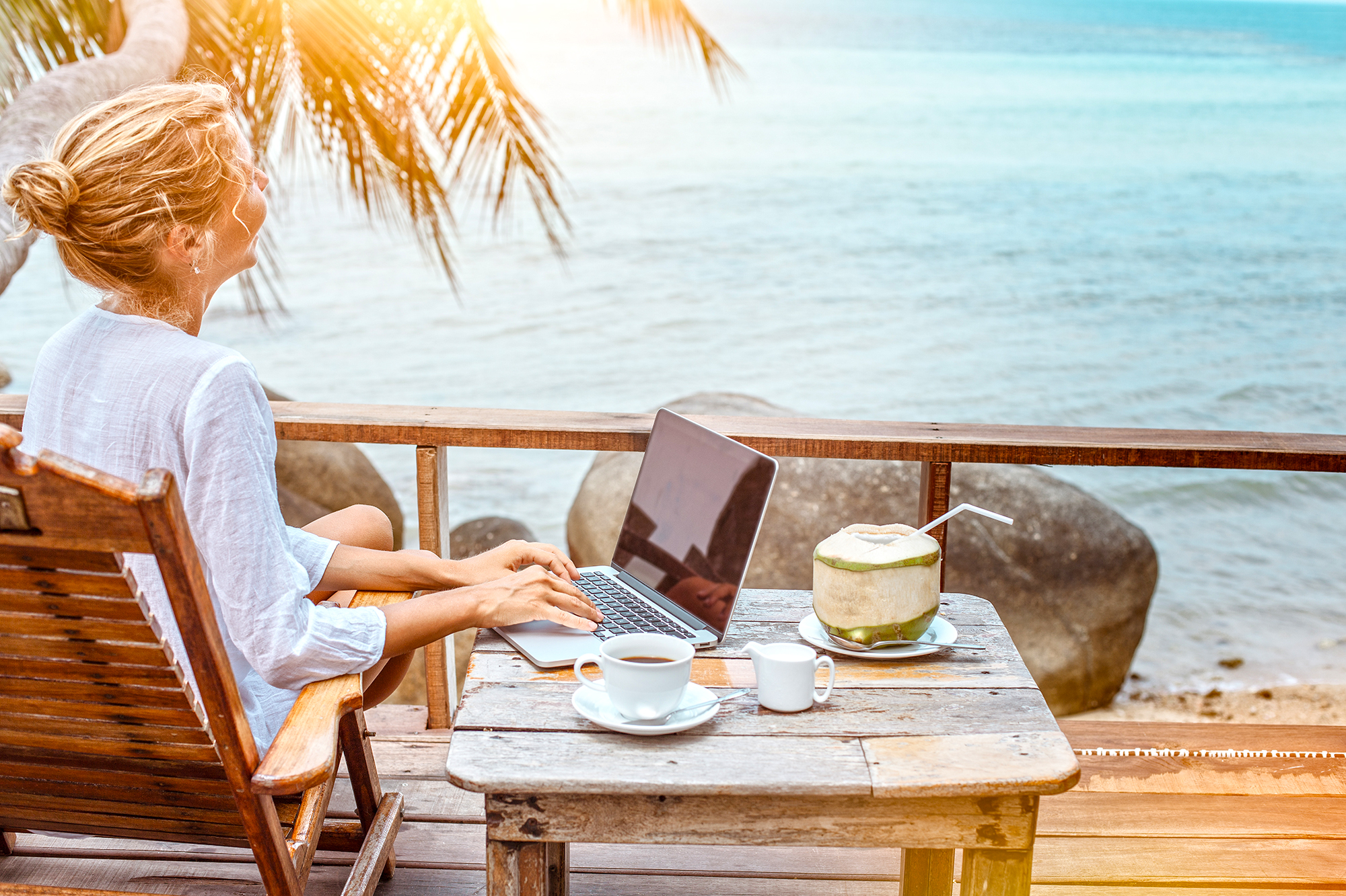 Trabalho remoto no paraíso pode estar mais perto do que você pensa