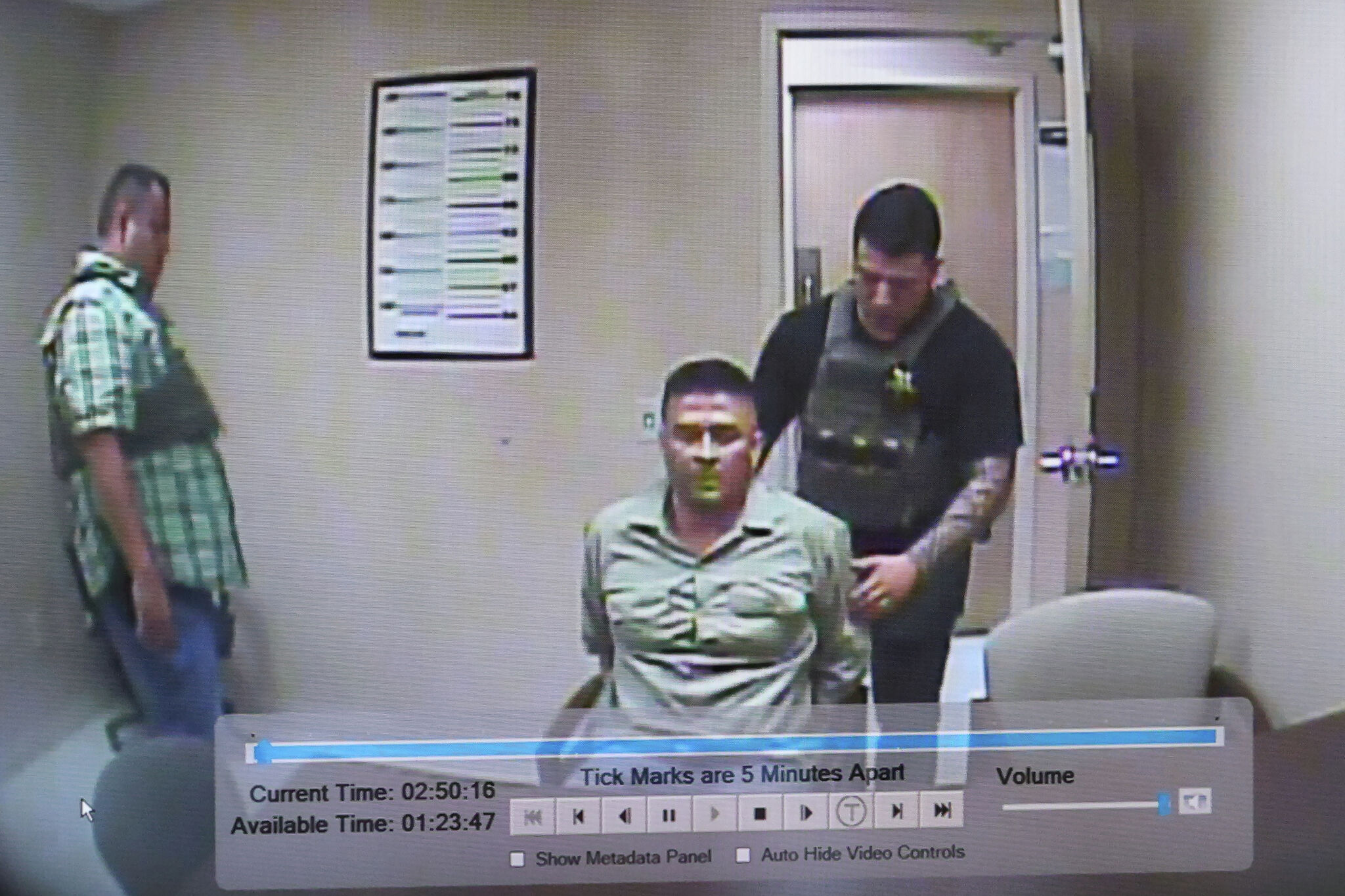 Witness testifies about incident while Vazquez was in custody following  Herrera killing