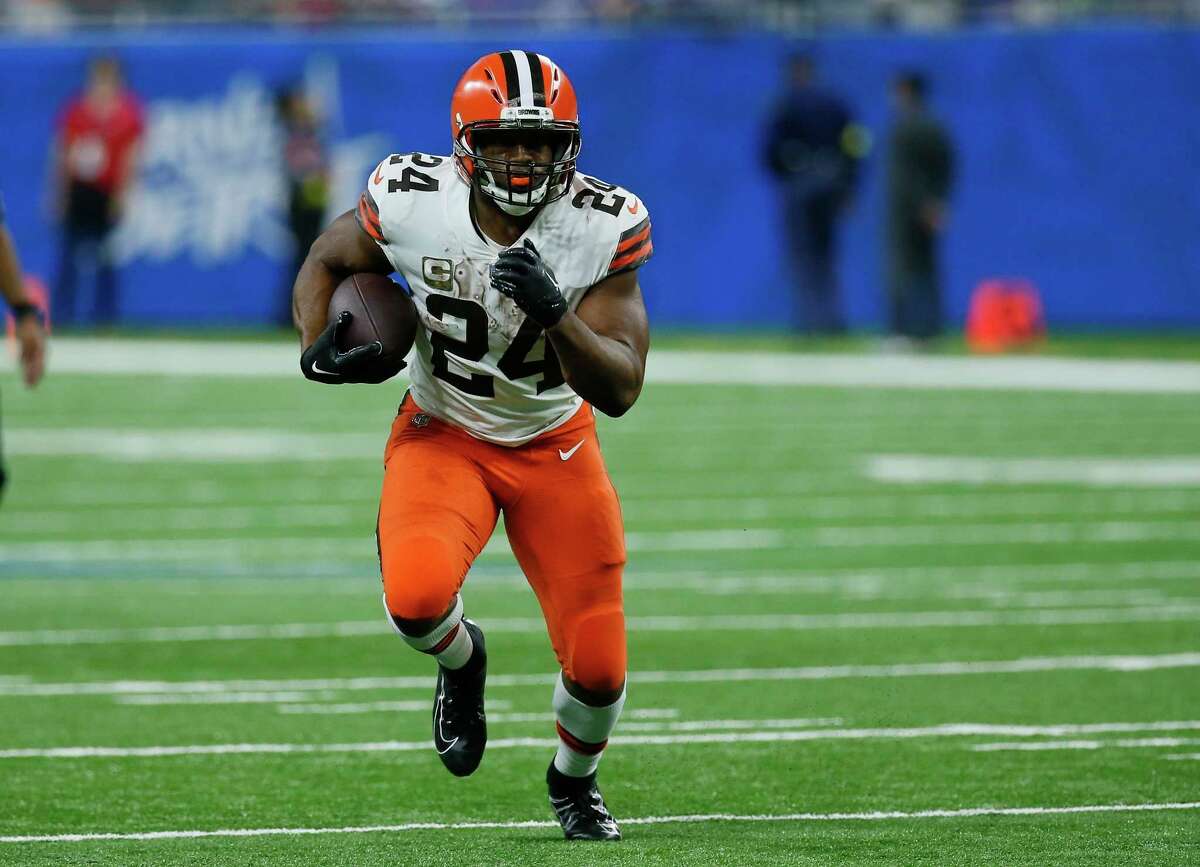 In the Browns' first 11 games, Nick Chubb has amassed 1,039 rushing yards, which ranks third in the NFL. 
