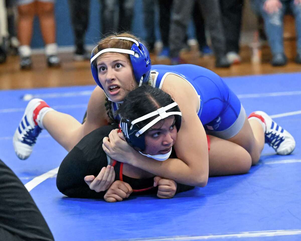 Historic night for Section II wrestling with first girls' match Wednesday