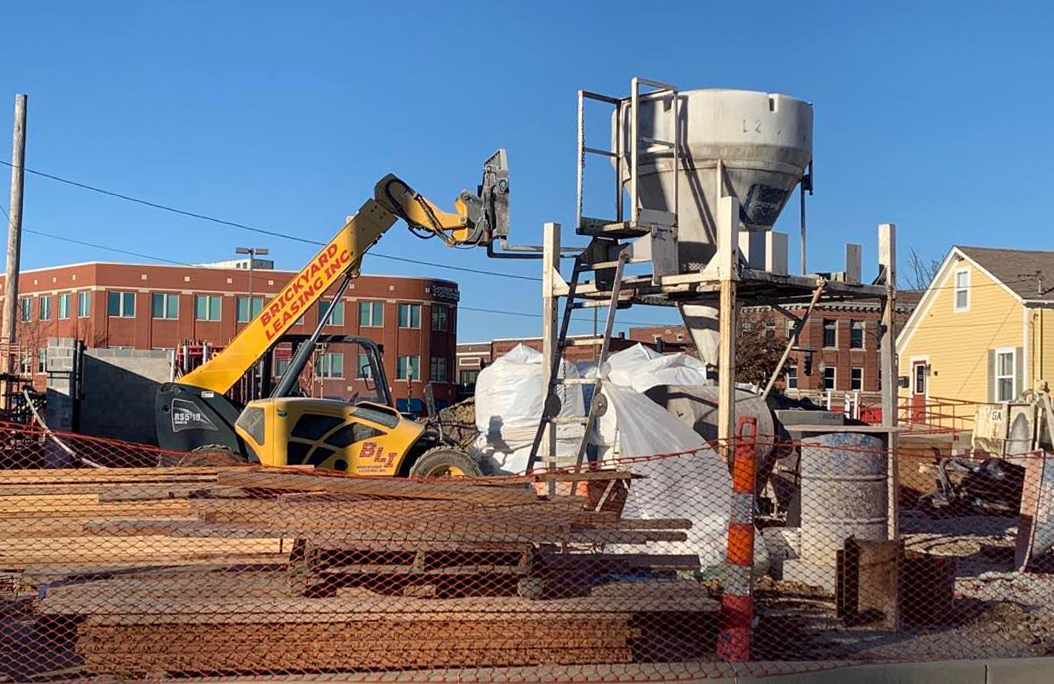 Construction continues on future Bank of Madison County site in ...