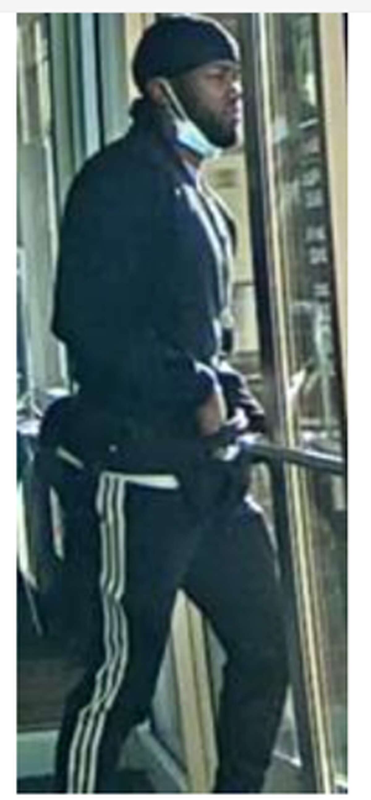 New Haven police released photos of a man they say robbed a TD Bank on Foxon Boulevard on Oct. 29.