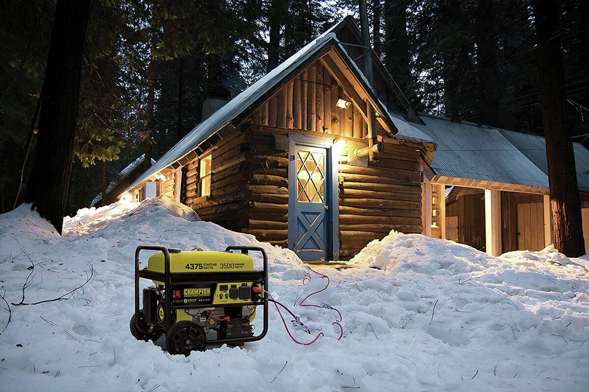 Don't get left out in the cold. Grab this portatble generator from amazon.