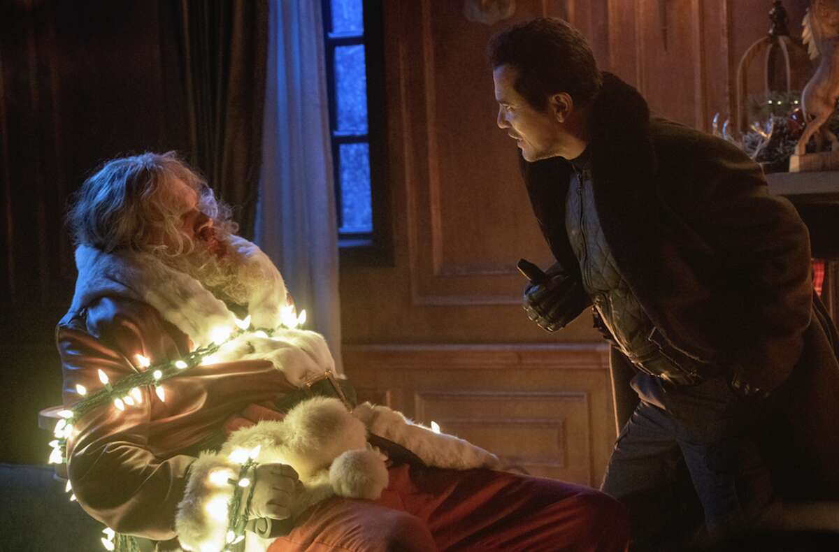 David Harbour and John Leguizamo in Violent Night
