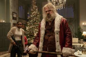 'Violent Night' is basically 'Die Hard' with Santa Claus