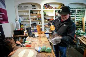Houston custom cowboy boots are a specialty at this Heights shop