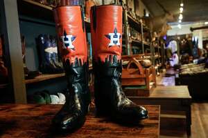 Quiz: How much do these handmade Houston cowboy boots cost?