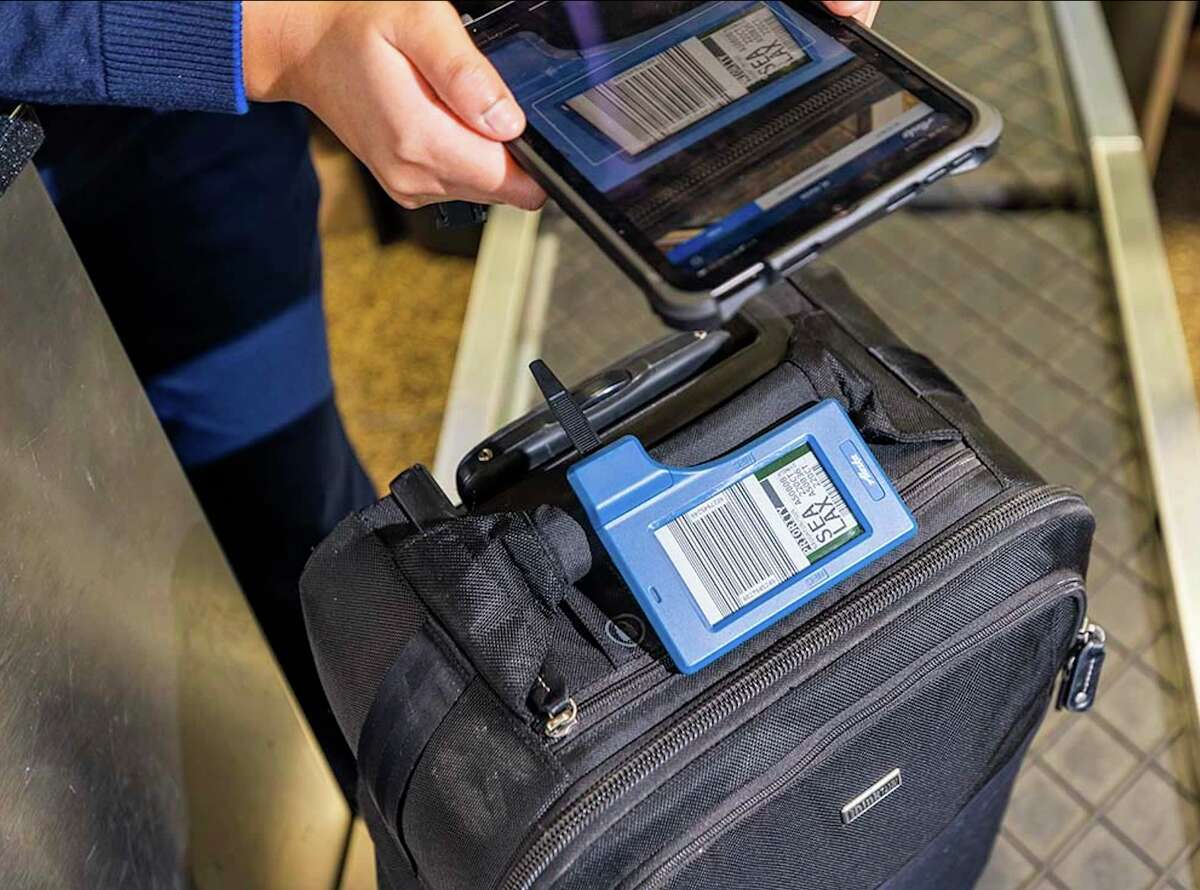 Alaska Airlines is the first U.S. airline to launch an electronic bag tag program.