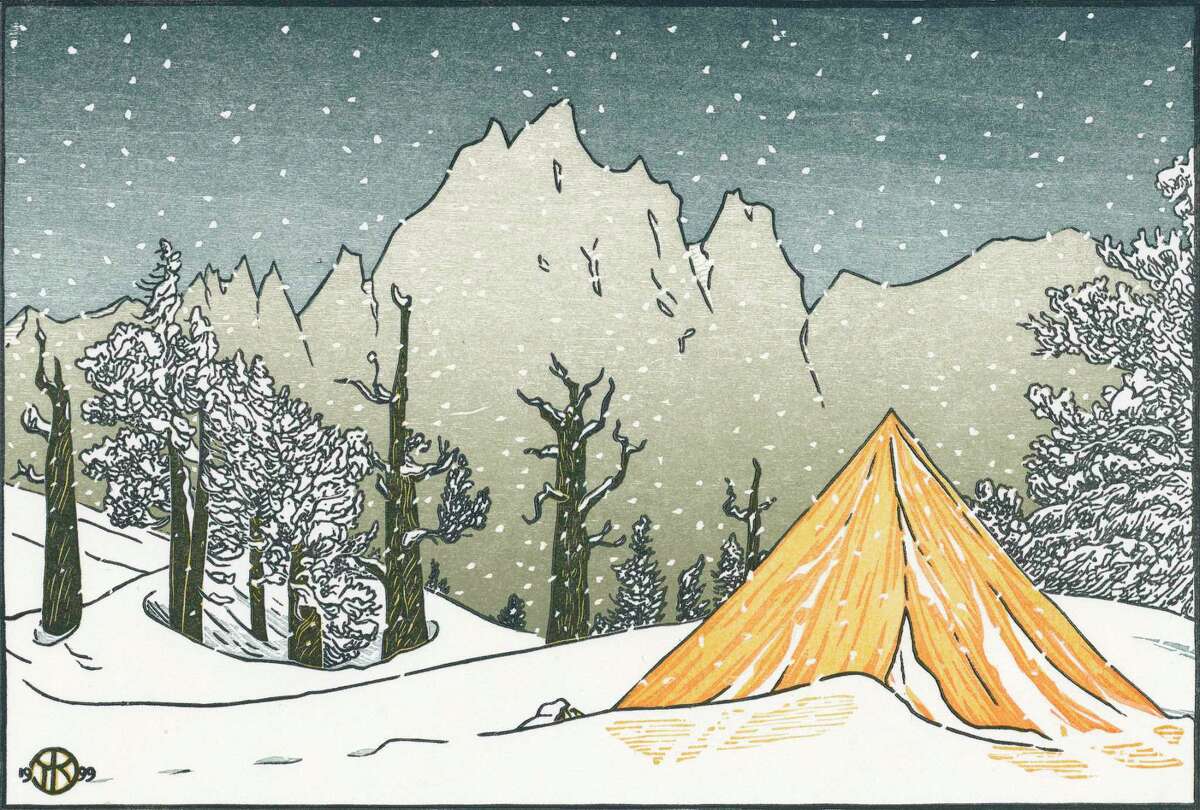 “Snow Camping, Wallace Lakes Basin”