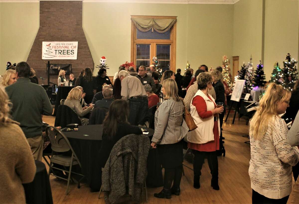 The Manistee Area Chamber of Commerce's Chamber Untapped event is well attended Thursday at the Ramsdell Regional Center for the Arts.