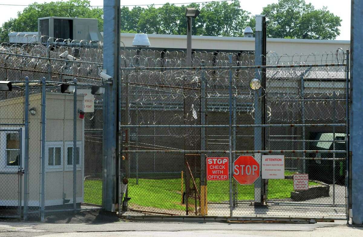 A view of an entrance to the Bridgeport Correctional Center on North Avenue in Bridgeport,.