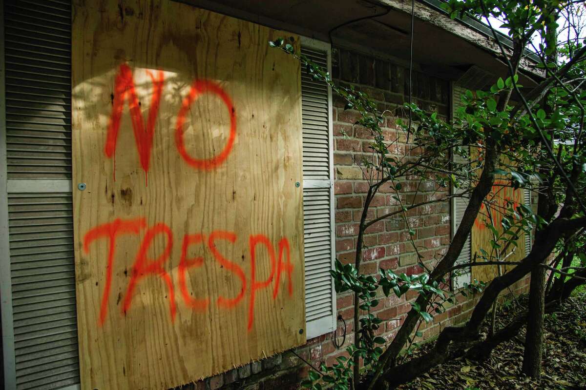 Harris County has identified several “ nuisance properties” set to soon be demolished through a program with the Harris County Public Health department on Friday, Dec. 2, 2022 in Houston.