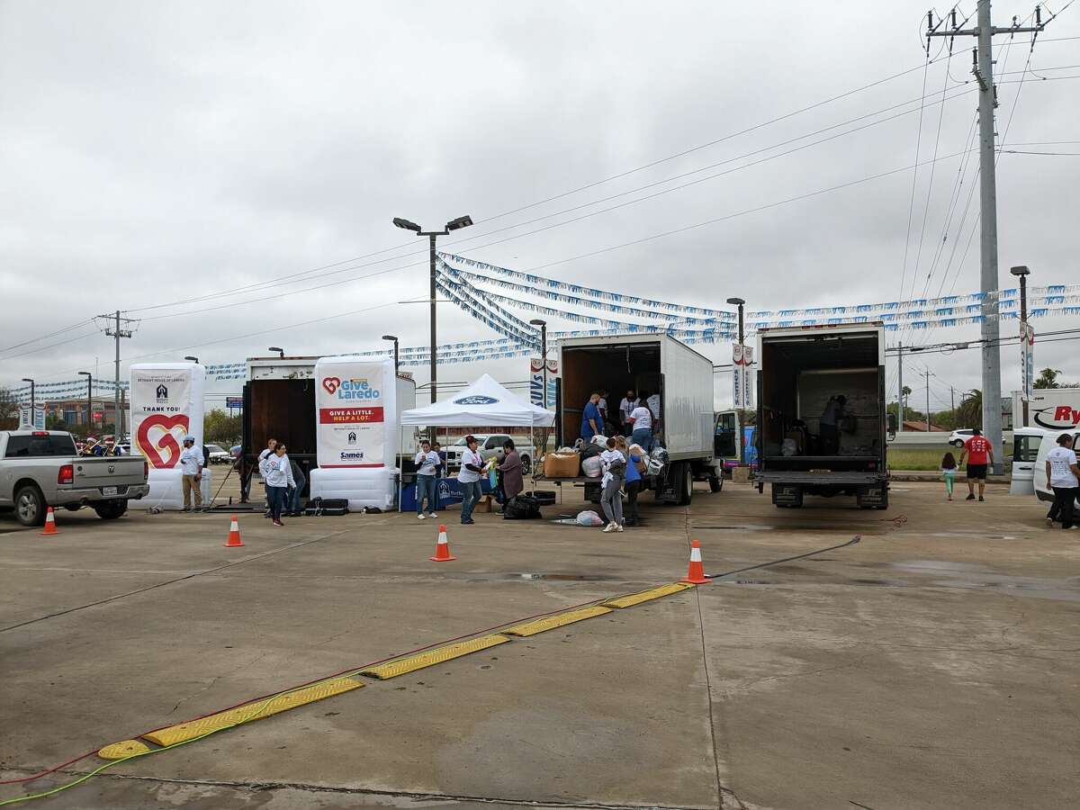 Locals donate supplies to Bethany House at Mission Give Laredo