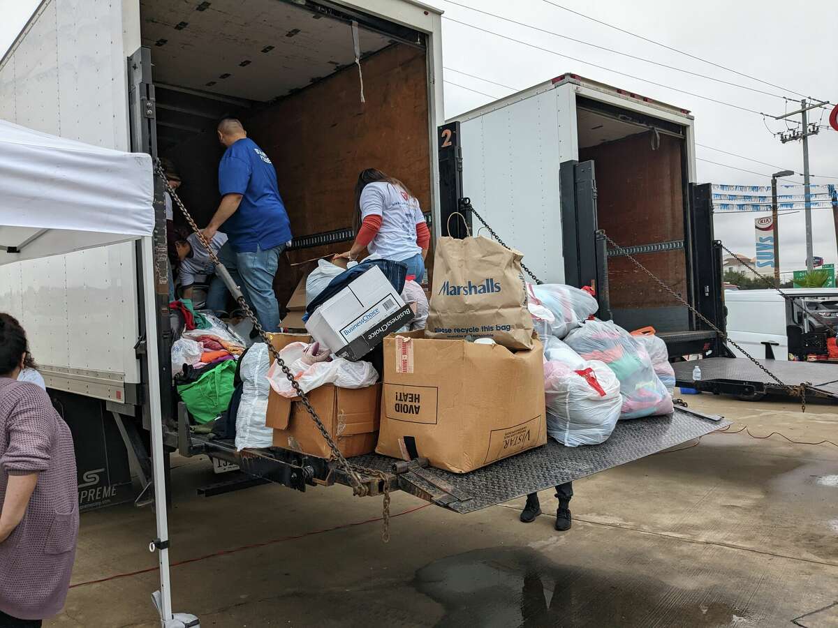 Locals donate supplies to Bethany House at Mission Give Laredo