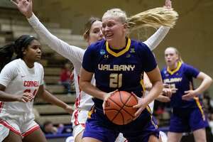 Cornell holds off UAlbany women's basketball