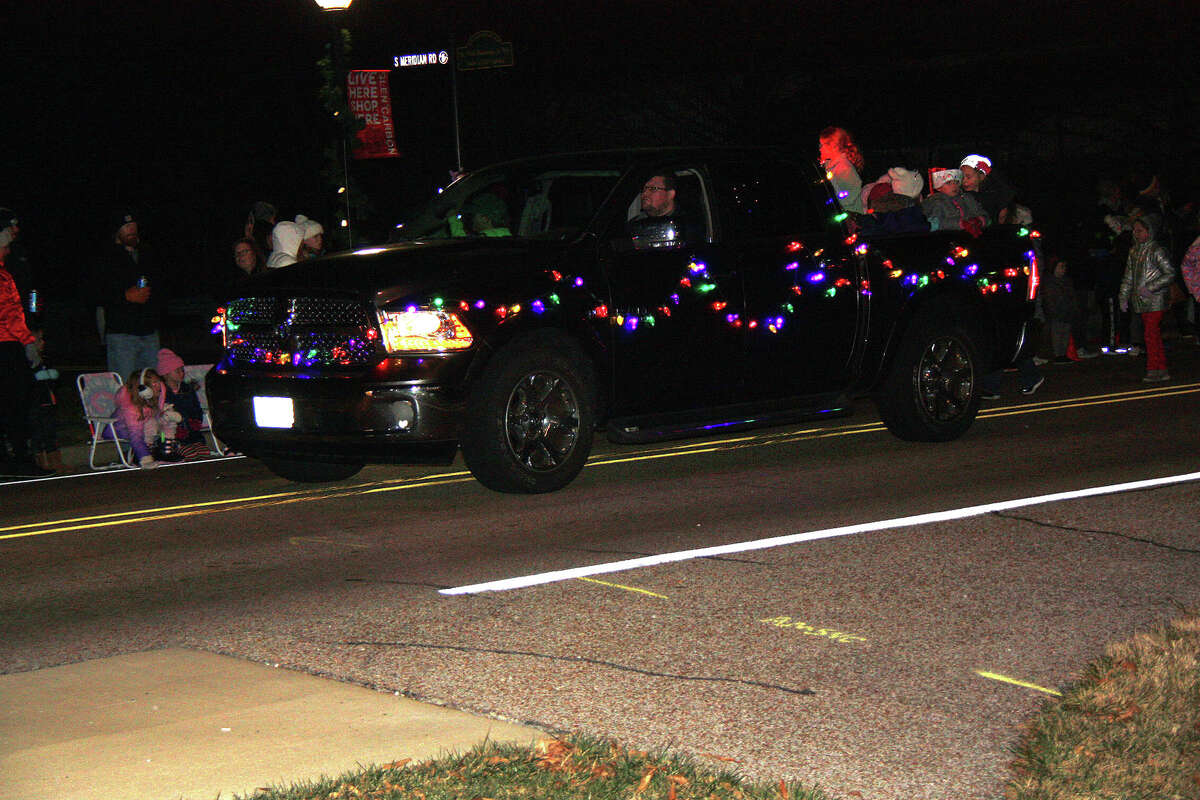 Glen Carbon hosted its first Lighted Christmas Parade Saturday.