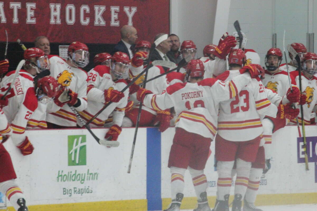 Ferris' hockey team will look to break into the top four in the CCHA conference against Lake Superior State this weekend.