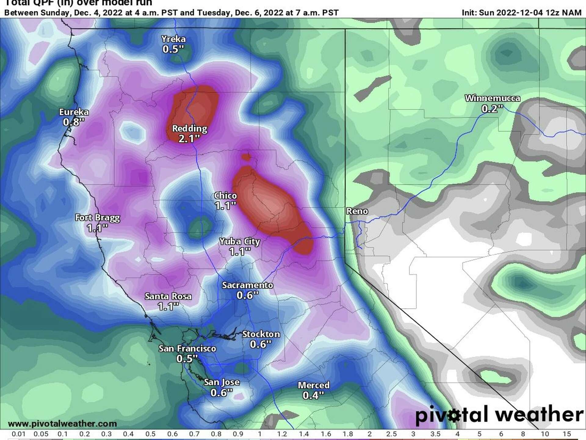 Rain will keep hitting the S.F. Bay Area this week — with a chance of ...