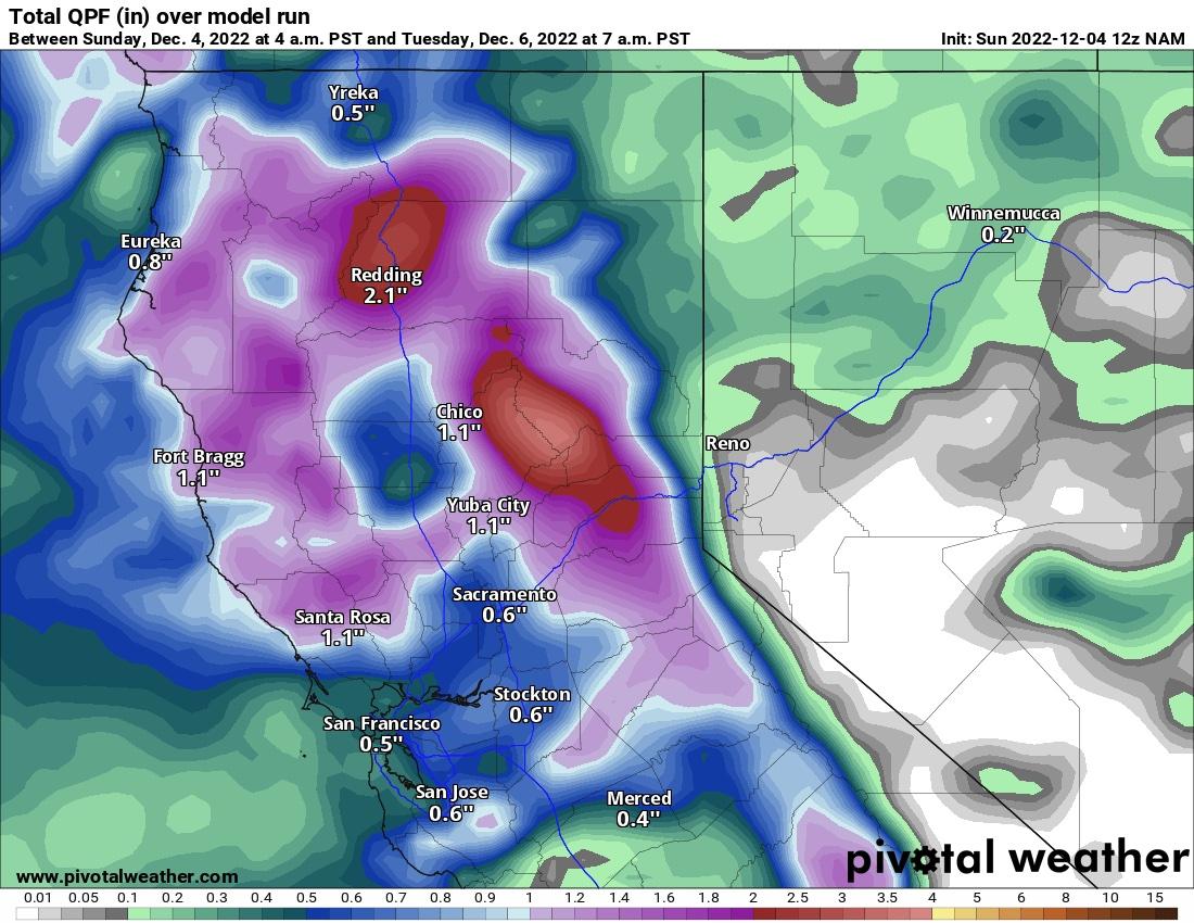 Rain will keep hitting the S.F. Bay Area this week — with a chance of ...