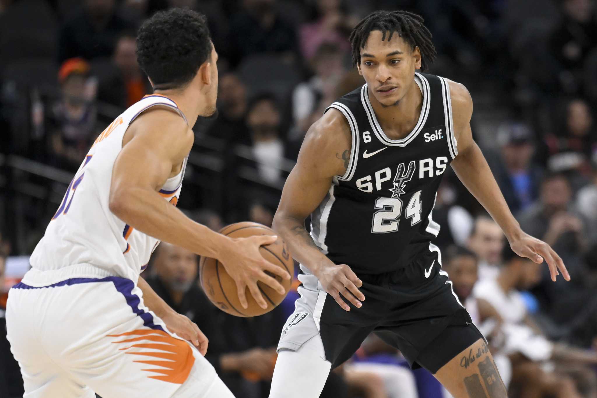 Devin Vassell brims with potential in his NBA debut for the Spurs -  Pounding The Rock