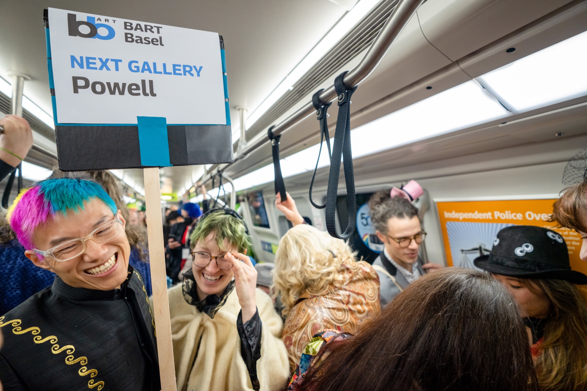 Hundreds pack San Francisco BART stations for prank