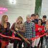Bella Sebastian Hair drew a crowd in Reed City when they held their ribbon cutting.