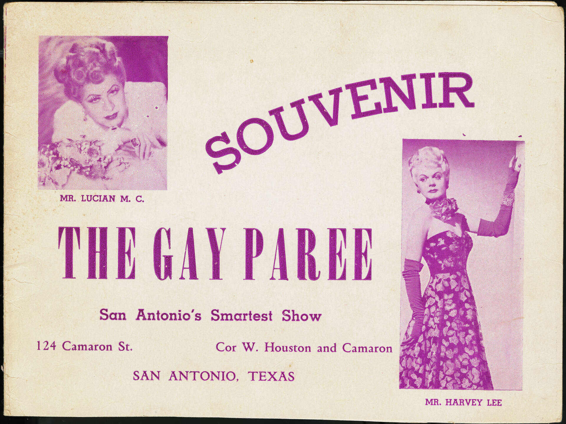 San Antonio drag queens have performed here for over a century