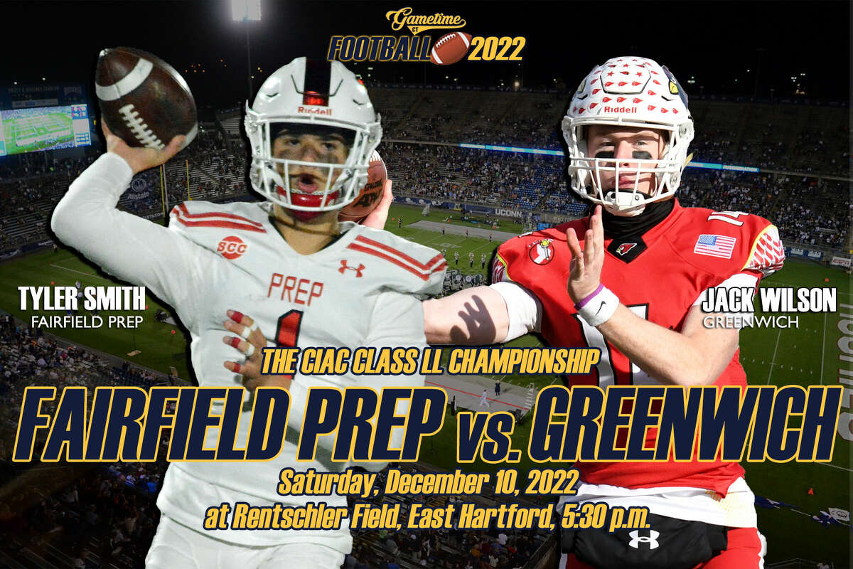 The 2022 Class LL football championship is between Fairfield Prep and Greenwich.