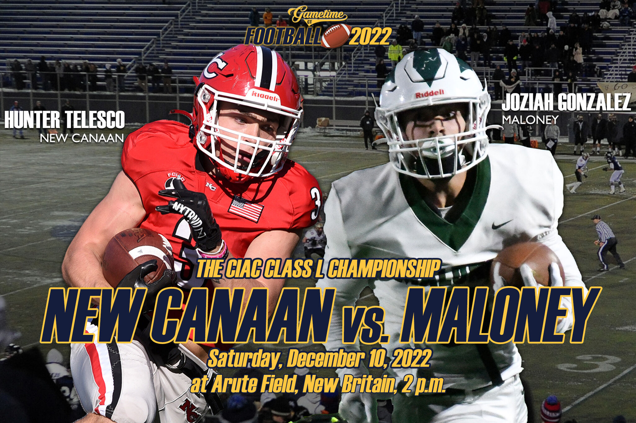 2022 Class L football championship preview Maloney vs. New Canaan