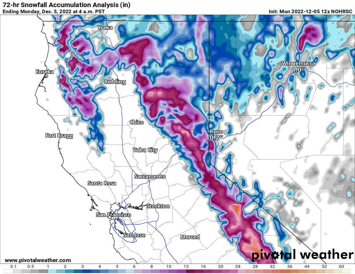 Bay Area weather forecast Several storms loom, region gets colder