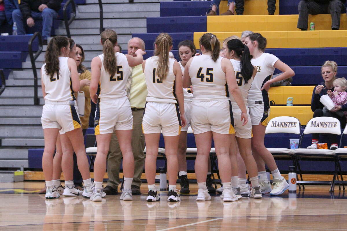 Manistee girls basketball lost to Frankfort, 46-33, on Dec. 5 inside the Chippewas home gym.