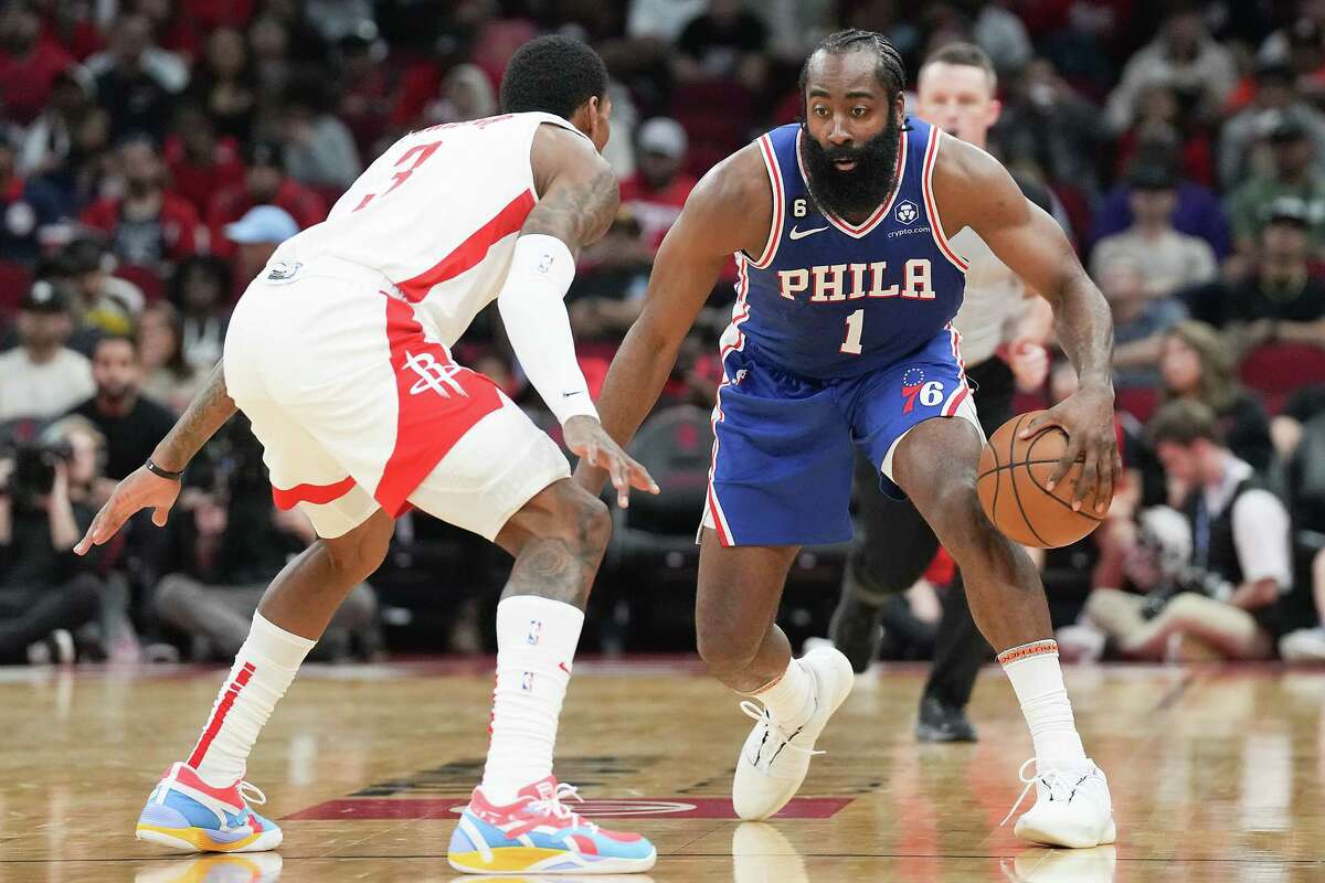 Story photo for The pros and cons of a James Harden return to Houston