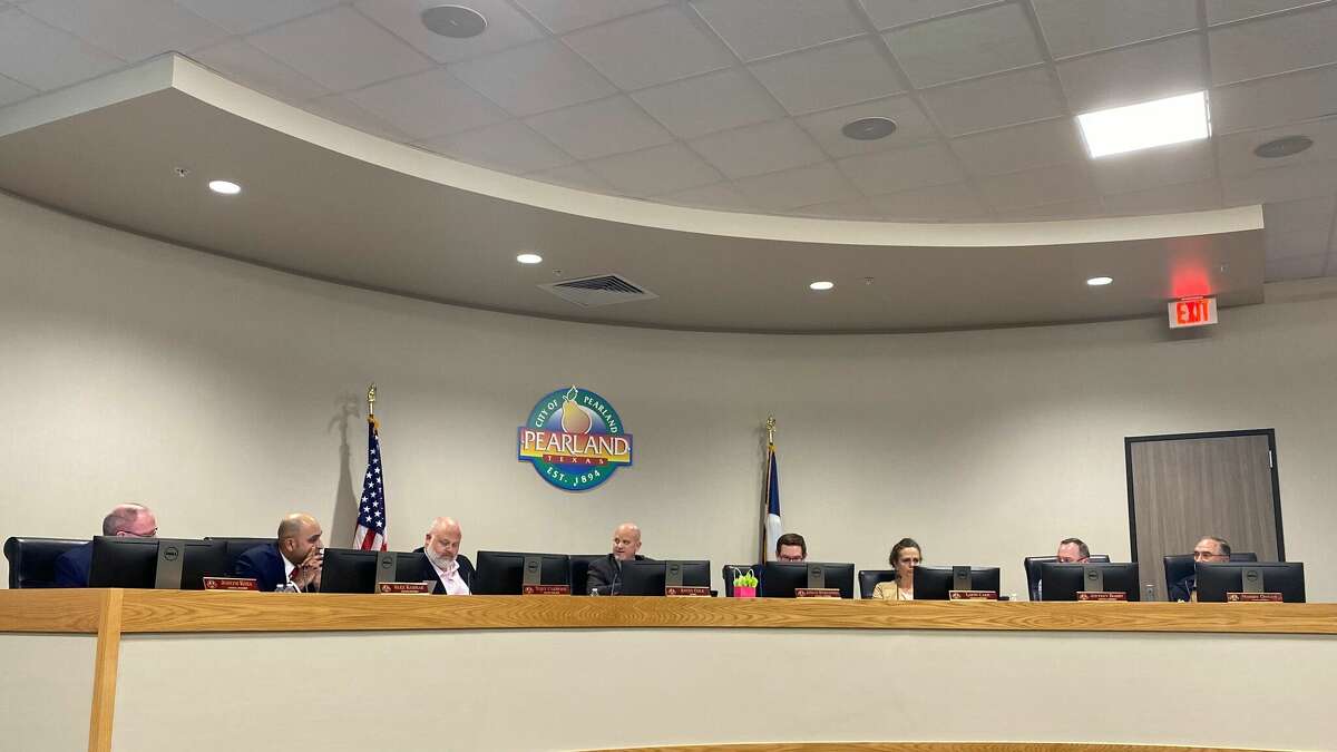 Pearland City Council discusses a proposed budget amendment to address a $10.3 million shortfall.