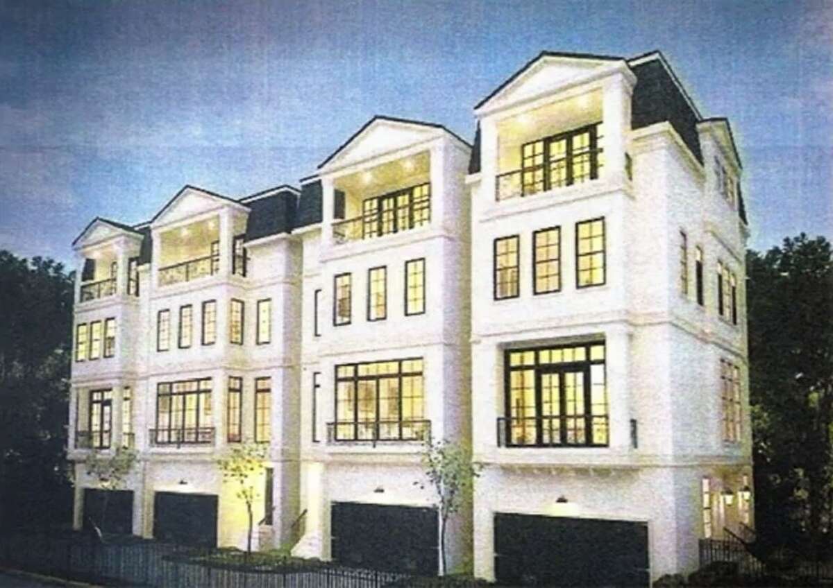 A rendering of the potential housing unit at 30 Maple Lane in Westport, Conn. 