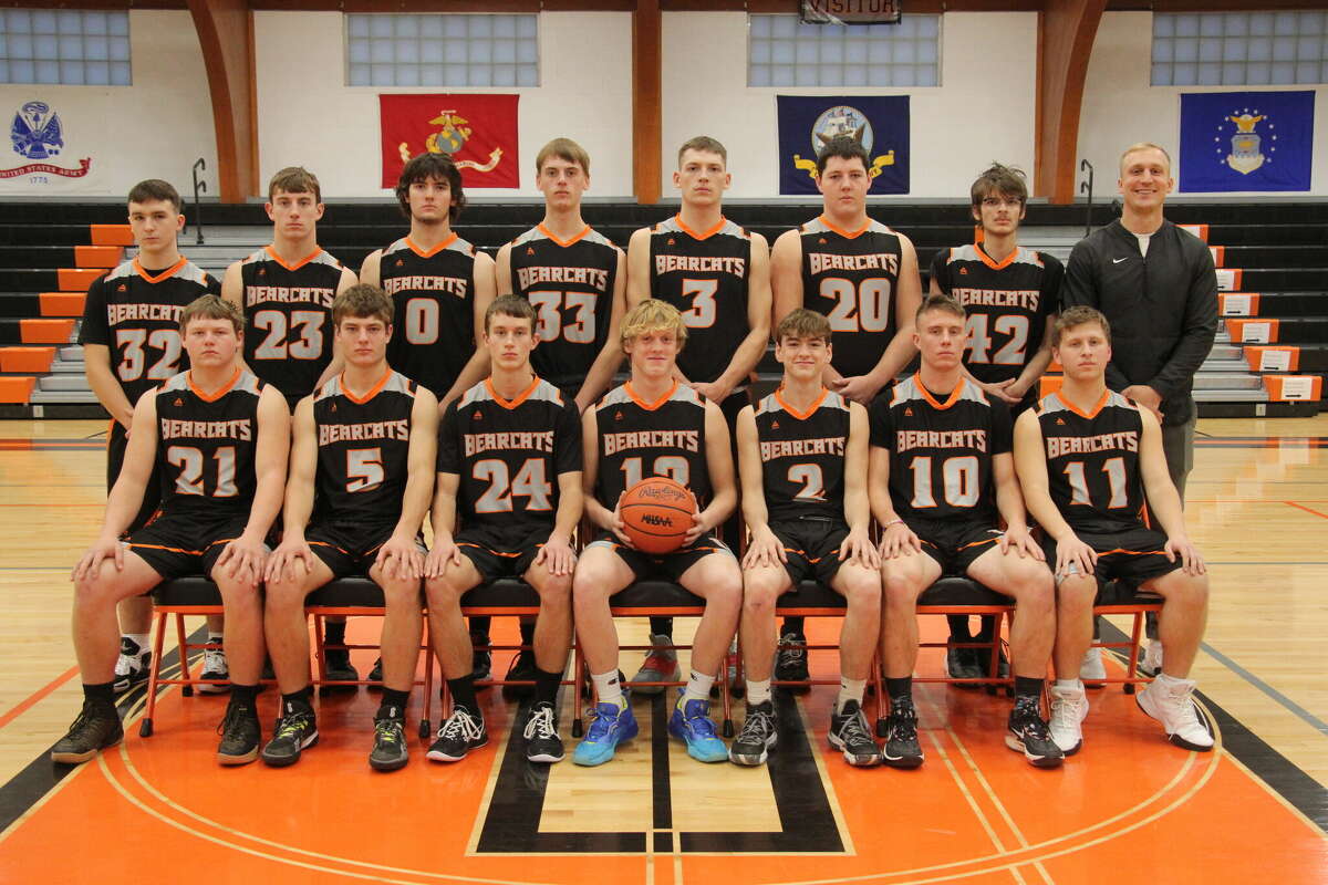 The Ubly boys varsity basketball team.