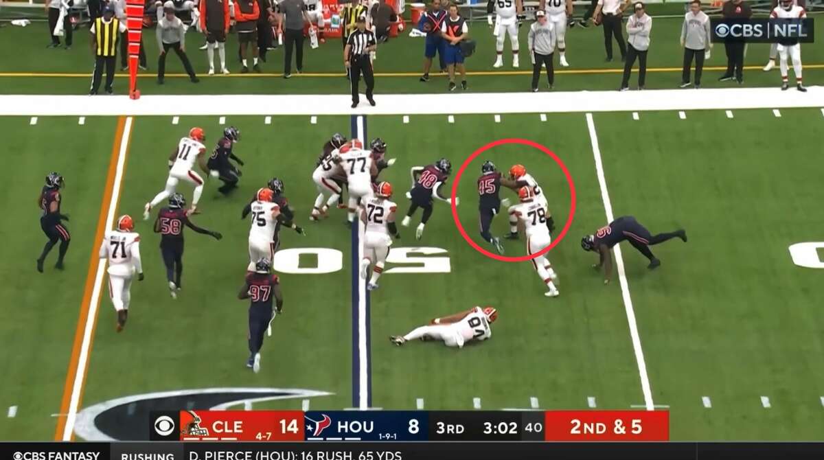 Houston Texans: How Andrew Beck's 85-yard TD return swung momentum