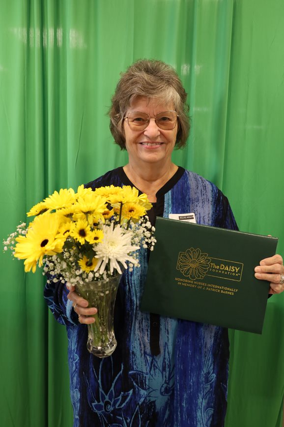 Midland Health's Boswell earns DAISY lifetime achievement award