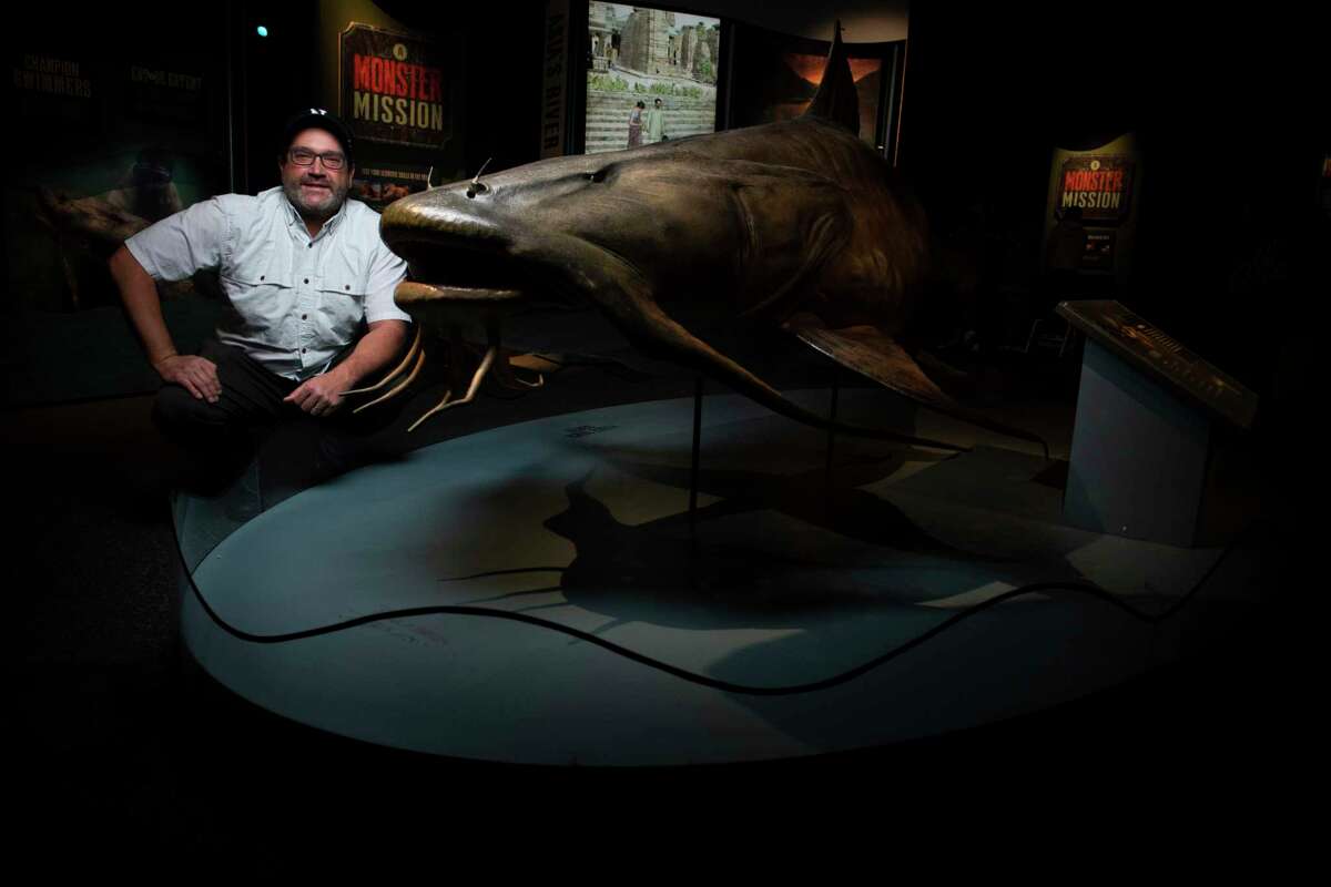 Zeb Hogan is an associate professor at the University of Nevada-Reno and a United Nations Convention on Migratory Species councilor for fish. Hogan helped create Monster Fish, an exhibit now at the Witte Museum.
