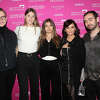 NEW YORK, NEW YORK - DECEMBER 07: (L-R) Shlomo Haart, Nathalie Ulander, Miriam Haart, Julia Haart and Robert Brotherton pose at the opening night of the new Candace Bushnell one-woman show "Is There Still Sex In The City?" at The Daryl Roth Theatre on December 7, 2021 in New York City. (Photo by Bruce Glikas/Getty Images)