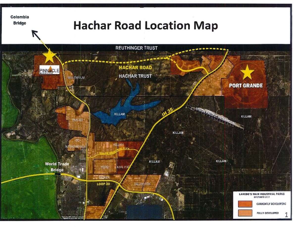 A map illustrates plans for the Hachar-Reuthinger Project.