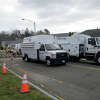 Eversource has closed Prospect Street between Main Street and Grove Street due to a project they are removing poles and taking lines and equipment and putting them underground. When completed, the town is expected to reduce the frequency of outages. Thursday, December 1, 2022, Ridgefield, Conn.