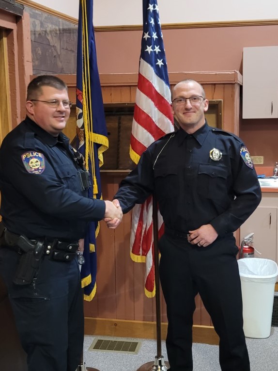 Officer Jesse Hyden joins Evart Police Department