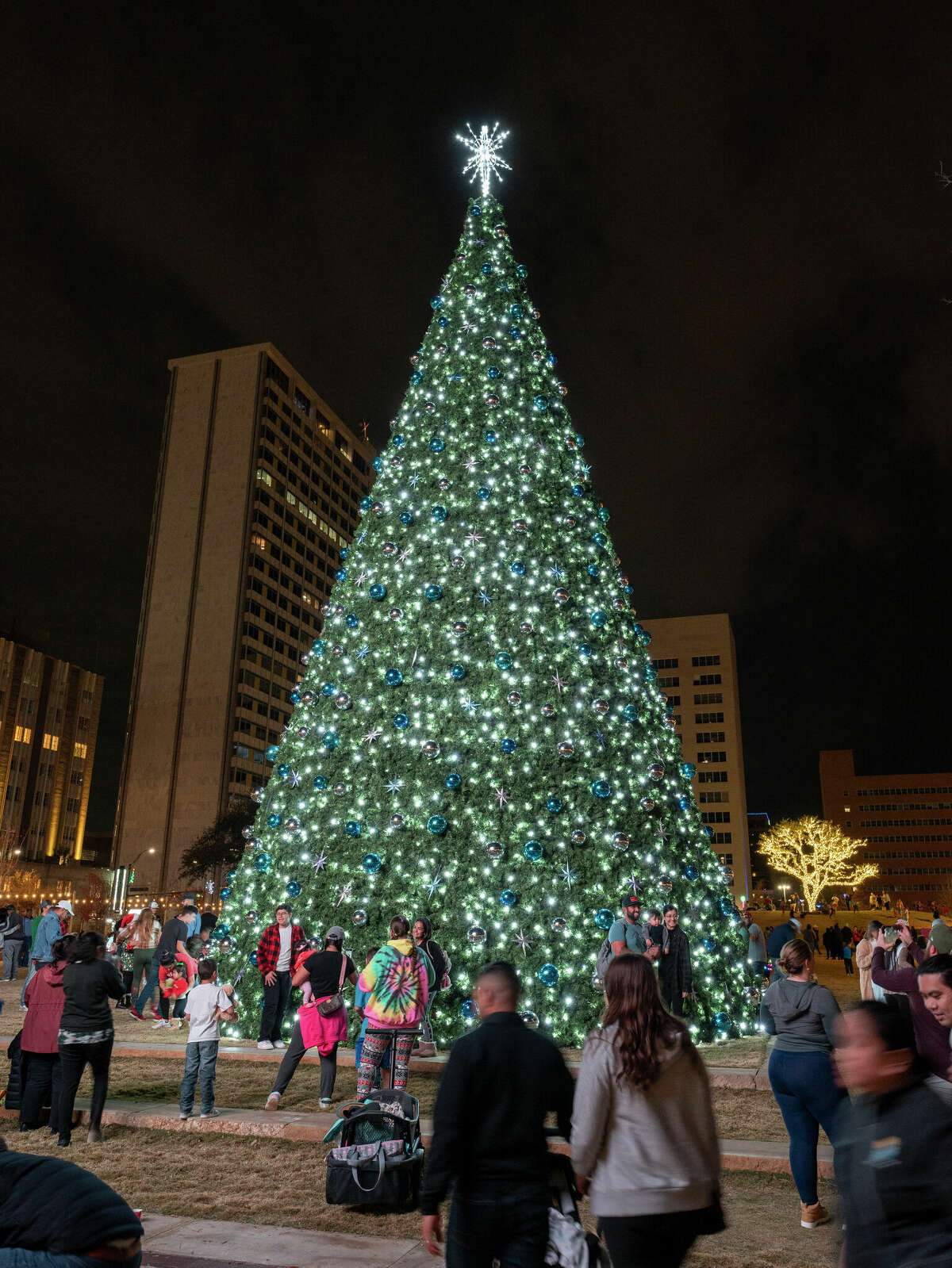 Midland Moments Christmas Tree Lighting at Centennial on Tuesday