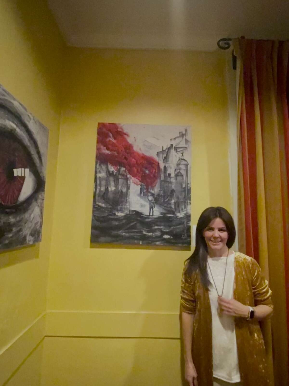 Paulina Carretero's art will be on display at La Posada Hotel until January, 2023.