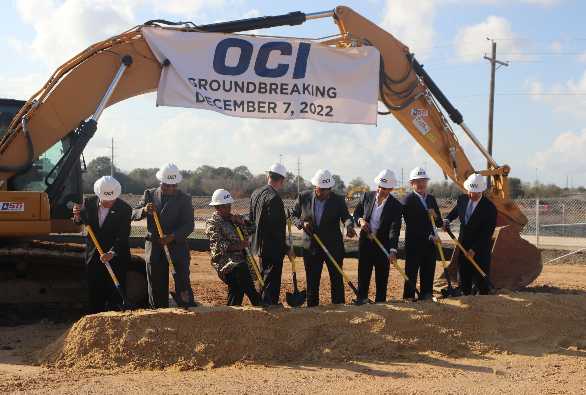 OCI breaks grounds on new blue ammonia facility in Beaumont