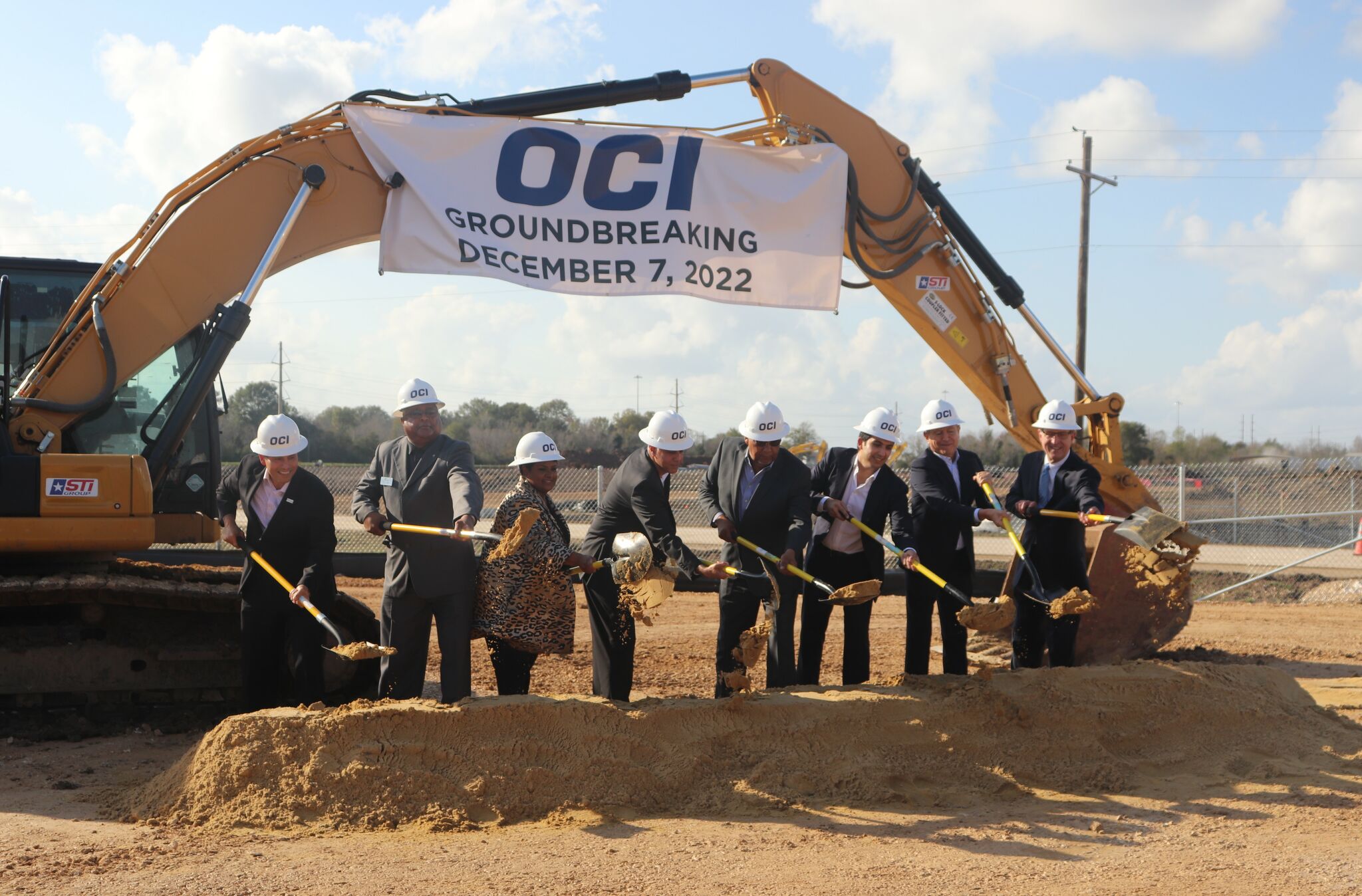 OCI breaks grounds on new blue ammonia facility in Beaumont