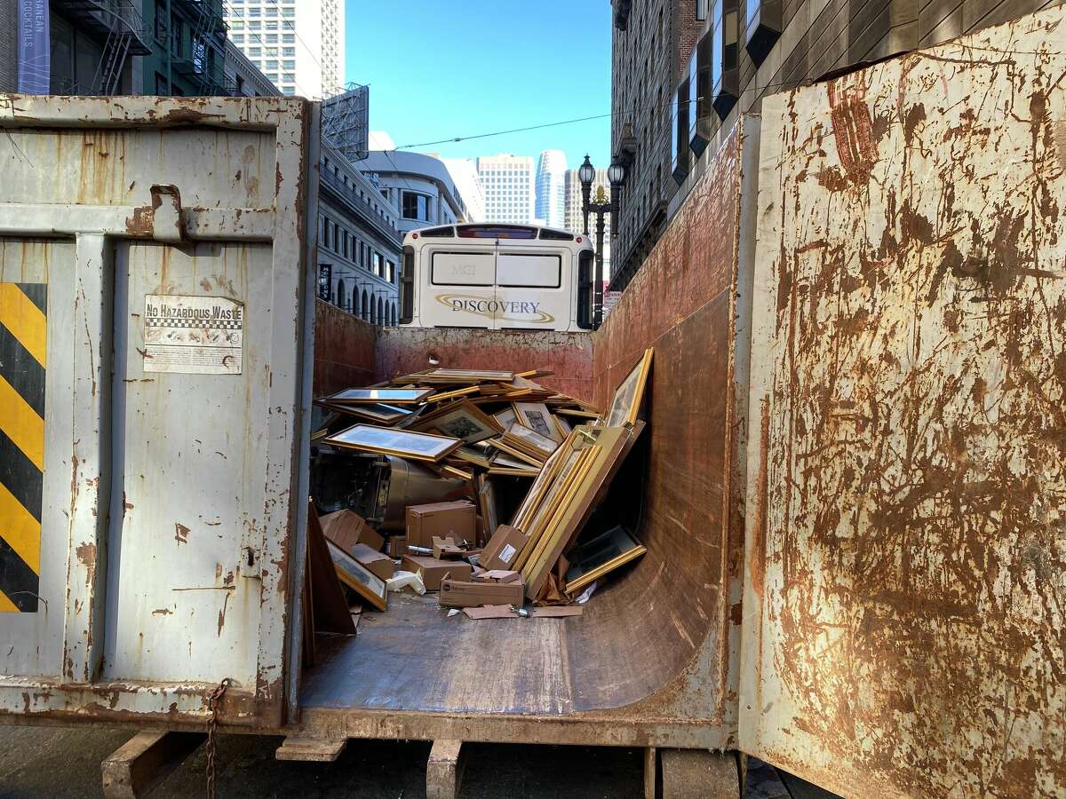 SF dumpster divers discover vintage art in Westin St. Francis’ trash