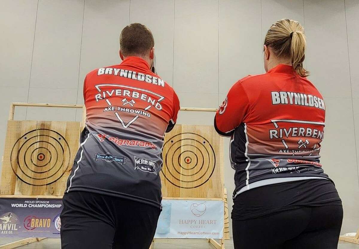 Riverbend Axe throwers from Jerseyville, East Alton on the world map