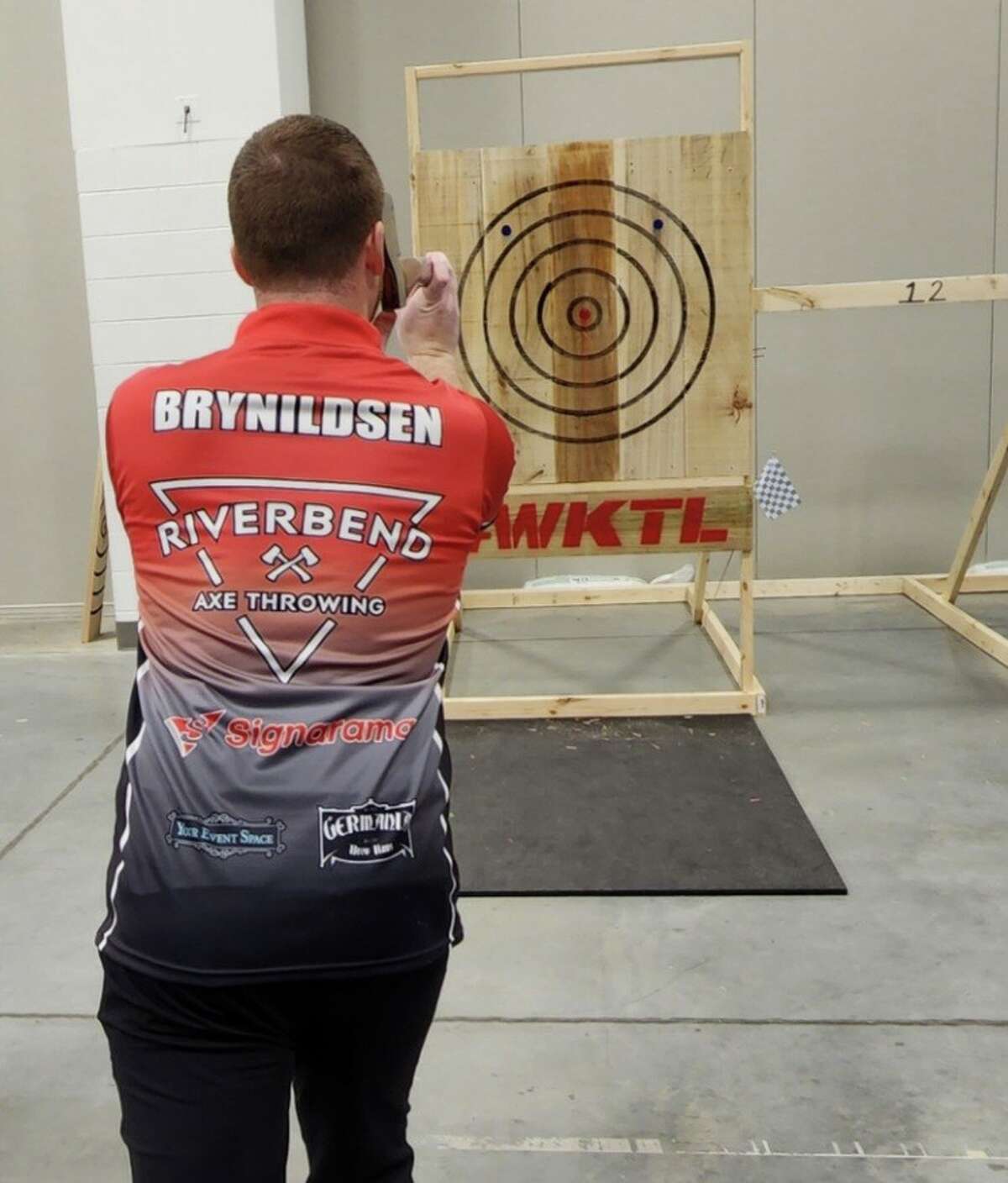 Riverbend Axe throwers from Jerseyville, East Alton on the world map